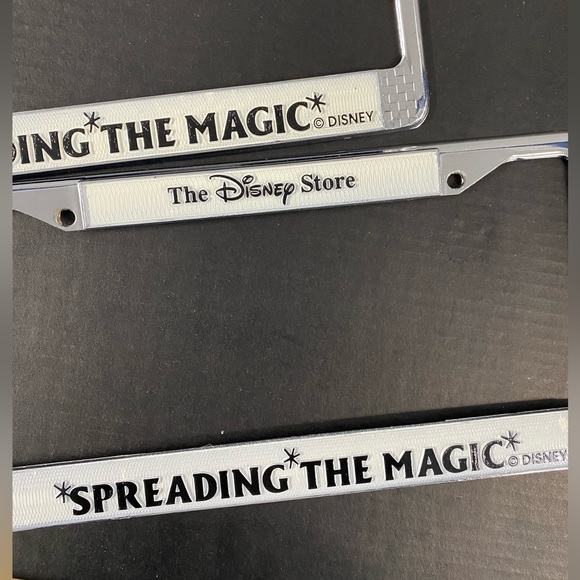 The Disney Store license plate frames - Picture 2 of 2